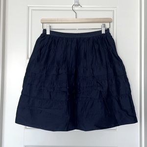 NWOT GAP blue striped skirt